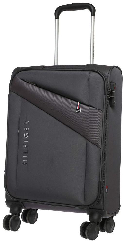 

Tommy Hilfiger Seattle Large Size Soft Luggage Bag ( Grey 4 Wheels )