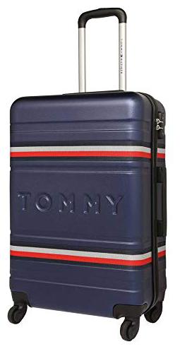 

Tommy Hilfiger Thames Large Size Hard Luggage Bag ( Blue 4 Wheels )
