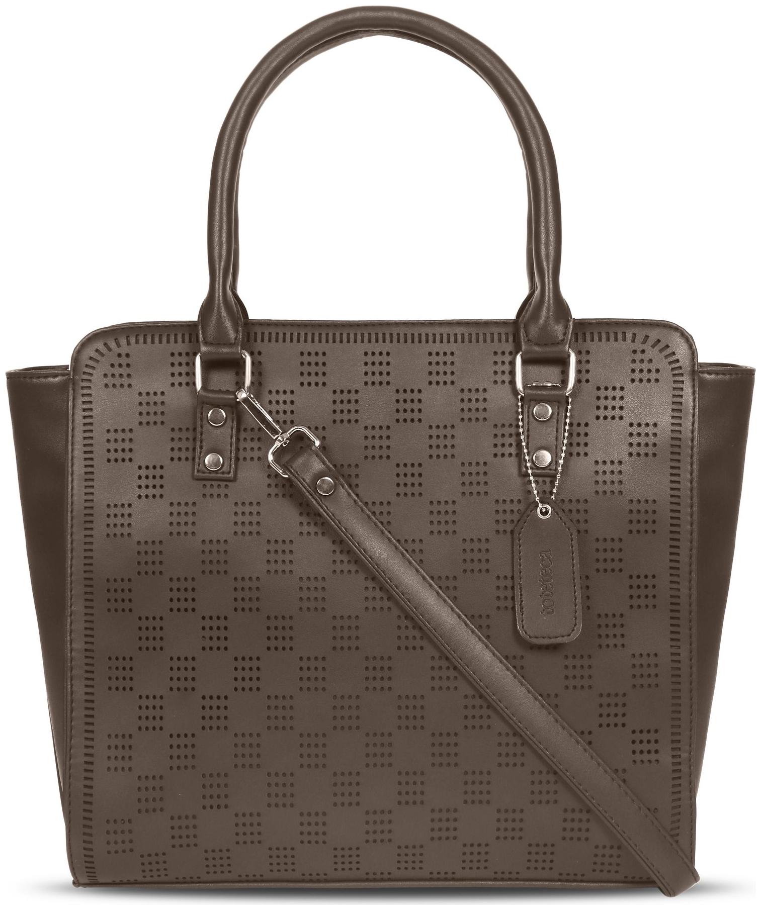 

Toteteca Bag Works Beige Faux Leather Shoulder Bag