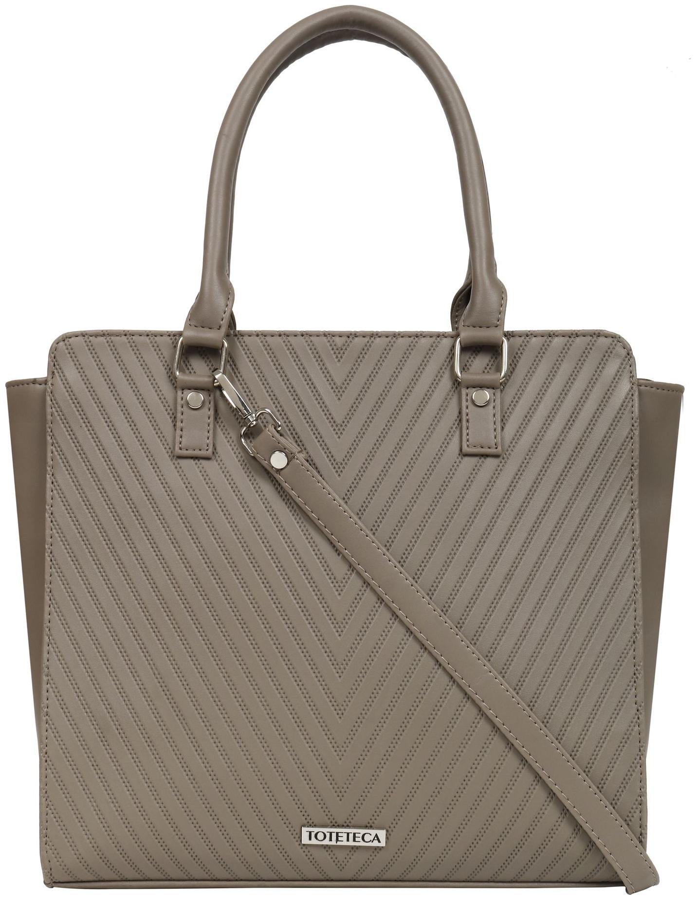 

Toteteca Bag Works Beige PU Shoulder Bag