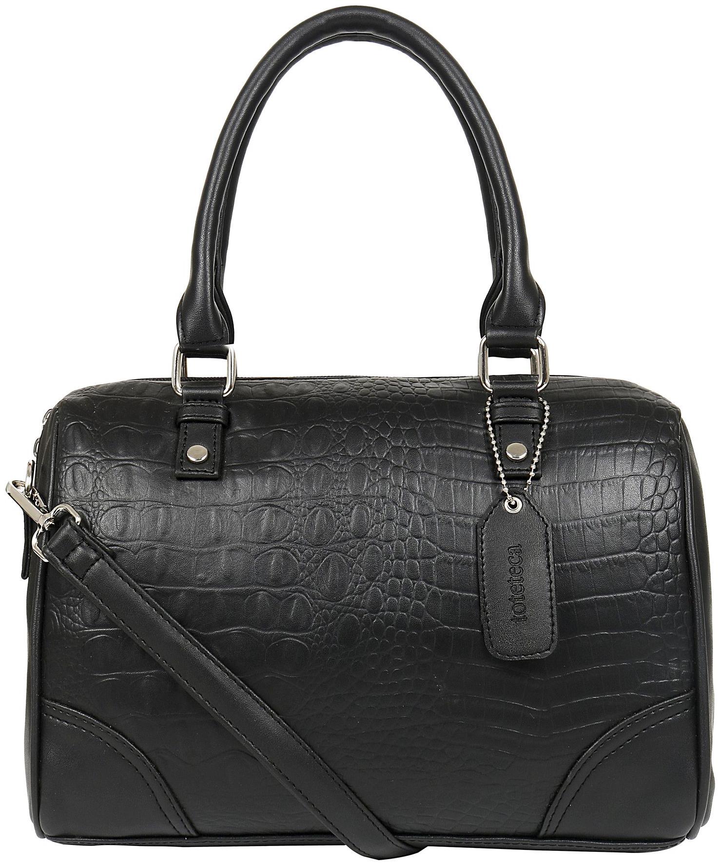 

Toteteca Bag Works Black PU Shoulder Bag