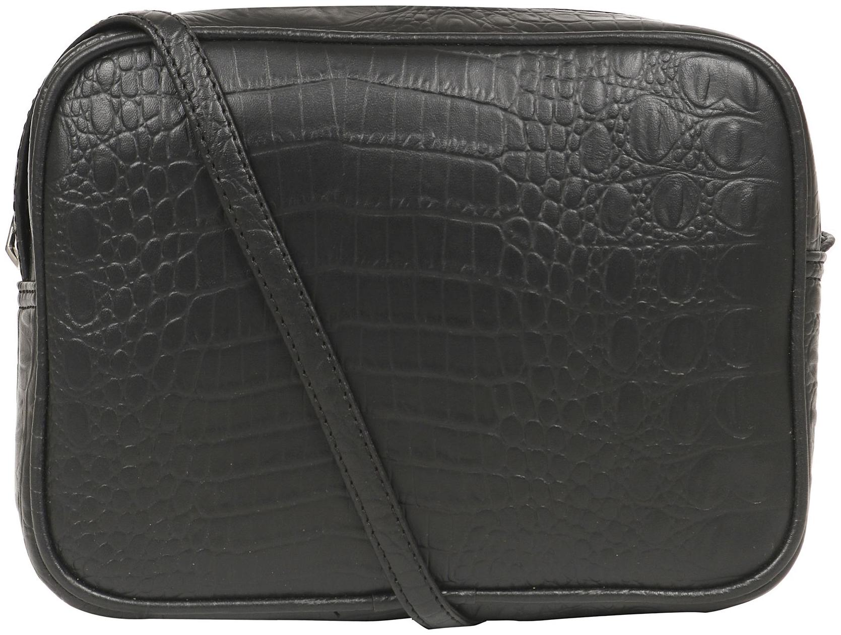 

Toteteca Bag Works Black PU Solid Sling Bag