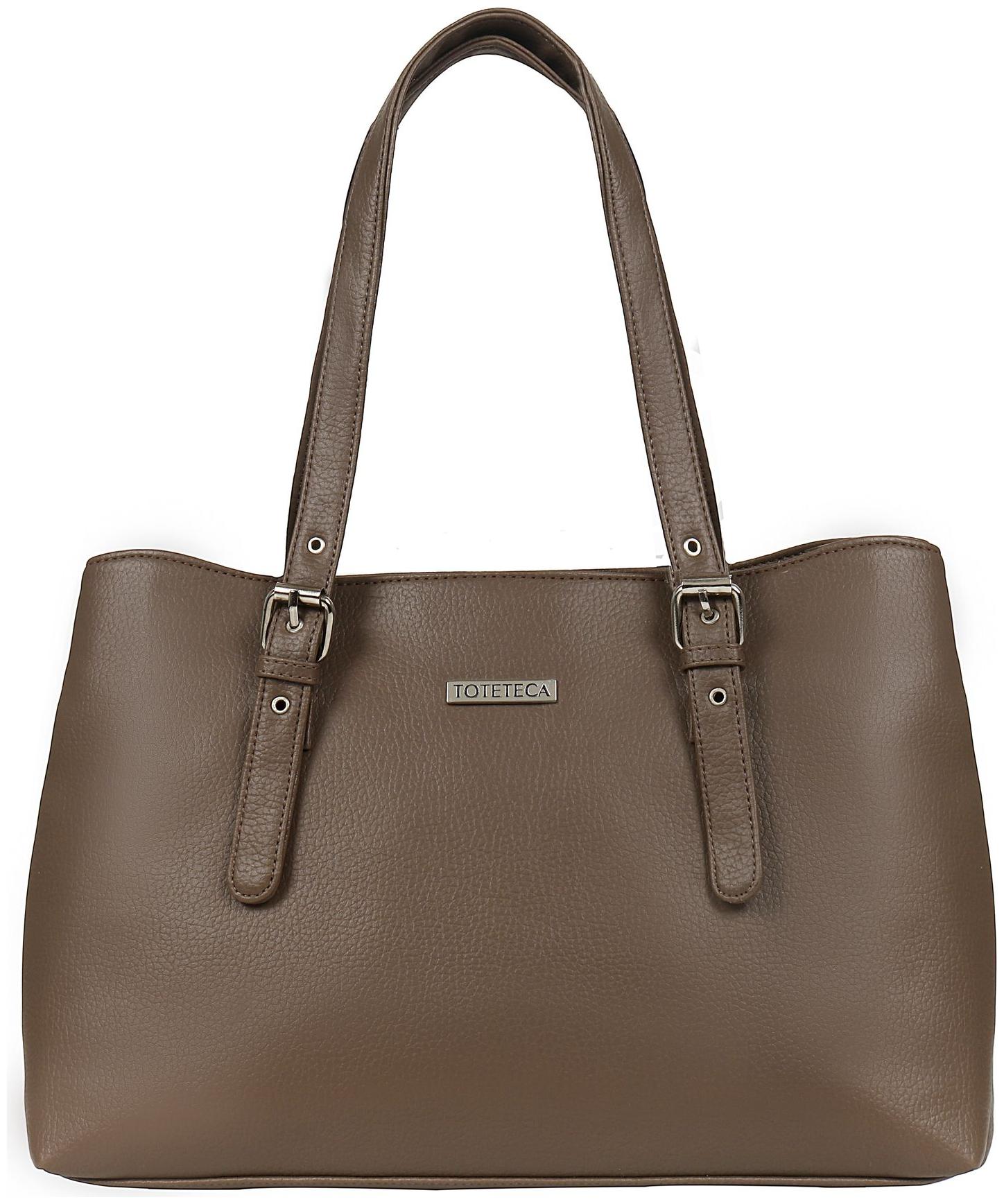 

Toteteca Bag Works Beige PU Shoulder Bag