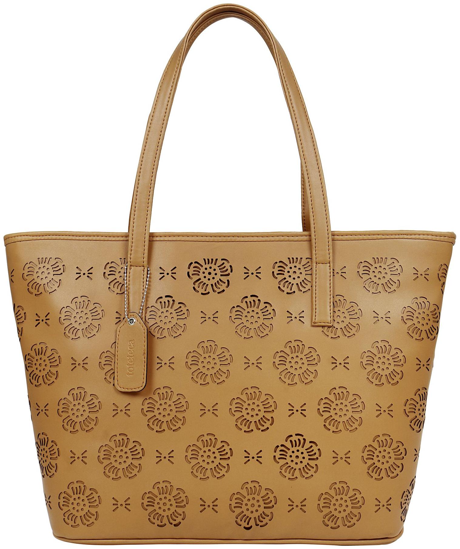 

Toteteca Bag Works Tan PU Shoulder Bag