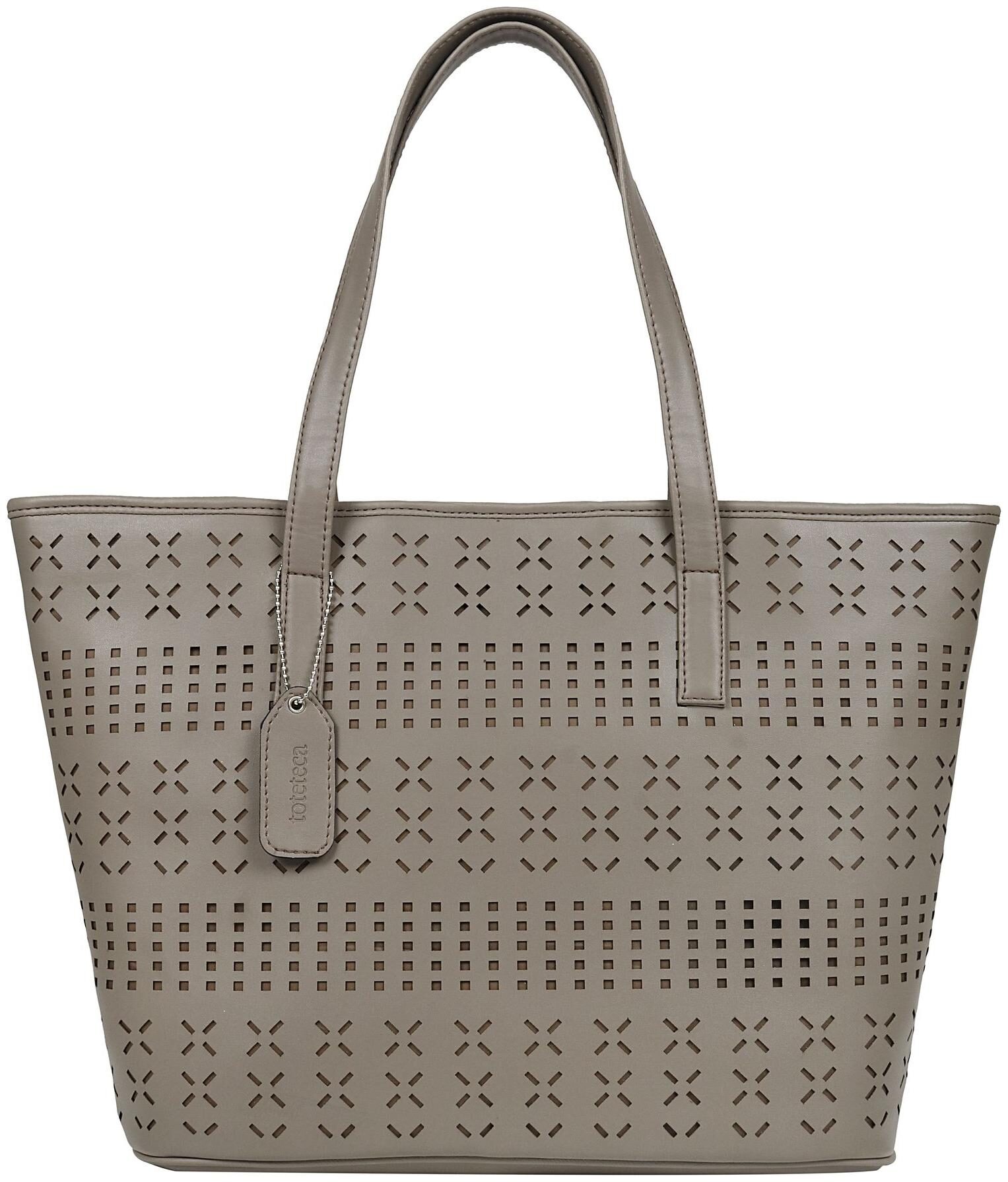 

Toteteca Bag Works Beige PU Shoulder Bag