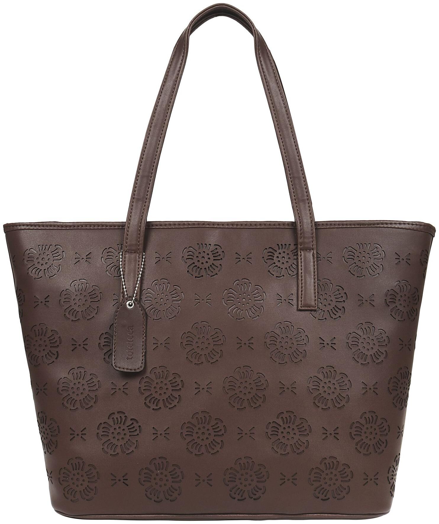 

Toteteca Bag Works Brown PU Shoulder Bag