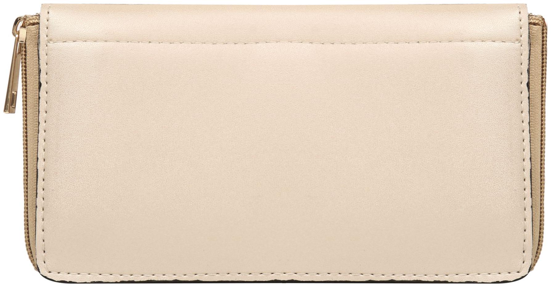 

Toteteca Bag Works Women Gold PU Wallet