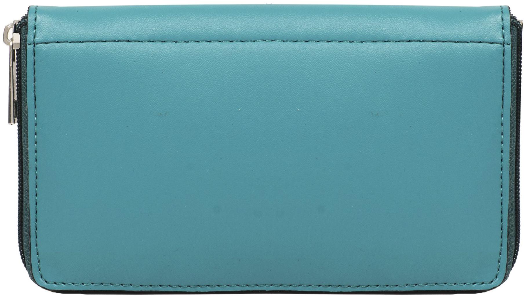 

Toteteca Bag Works Women Blue PU Wallet