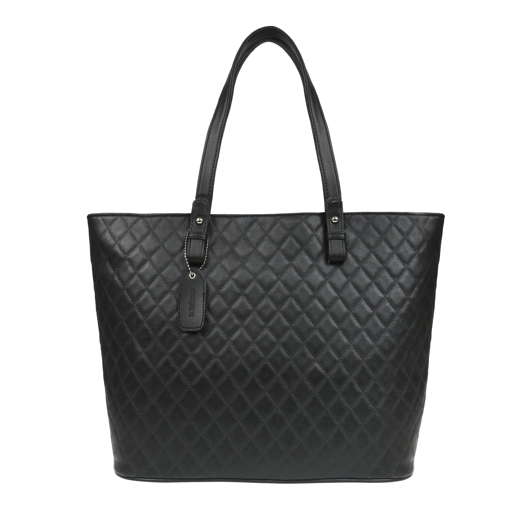 

Toteteca Bag Works Black PU Shoulder Bag