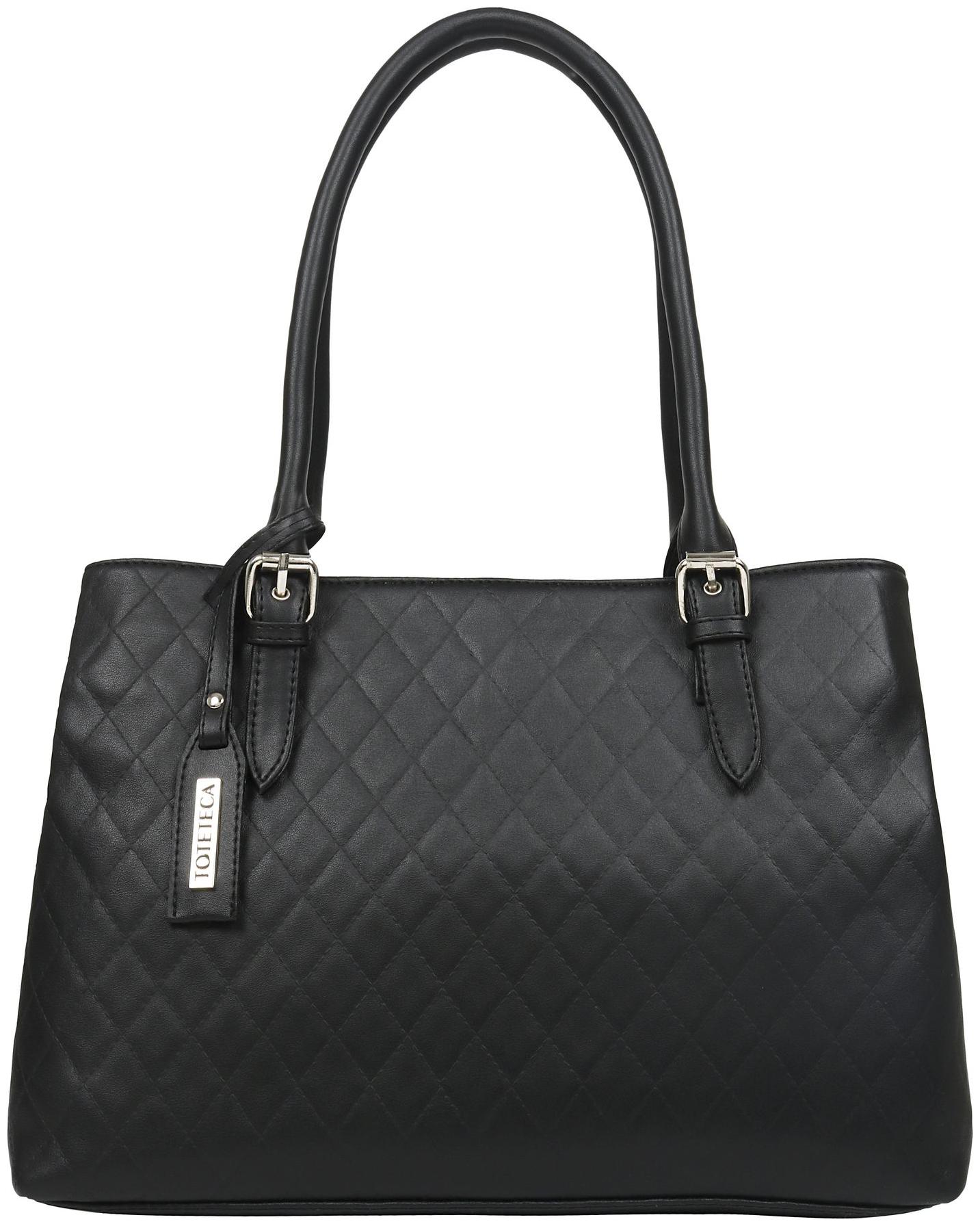 

Toteteca Bag Works Black PU Shoulder Bag