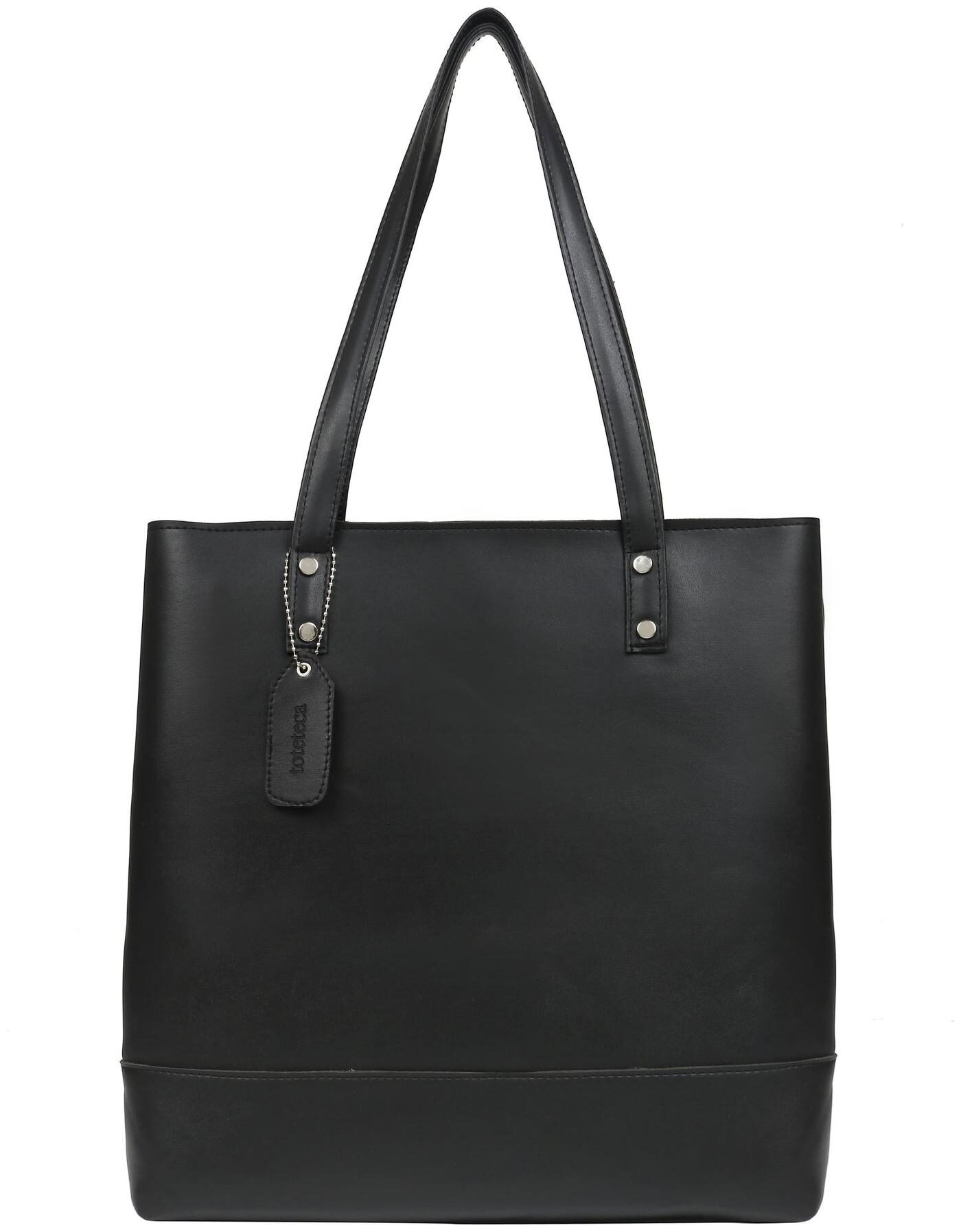 

Toteteca Bag Works Black PU Shoulder Bag