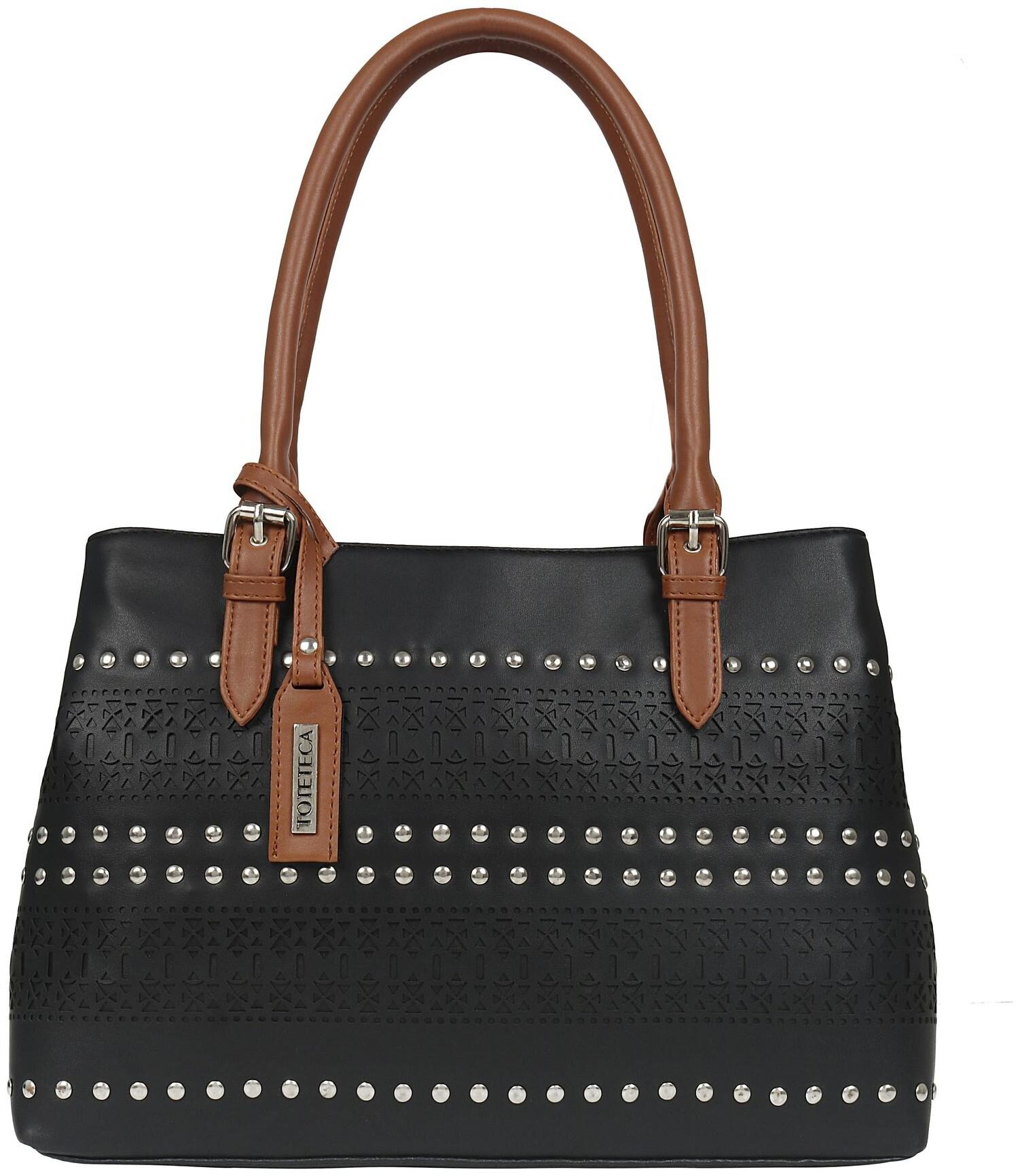

Toteteca Bag Works Black PU Shoulder Bag