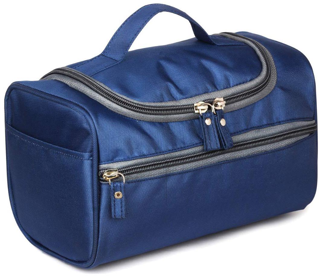 

Travel Toiletry Bag cum Cosmetic Organizer - Blue