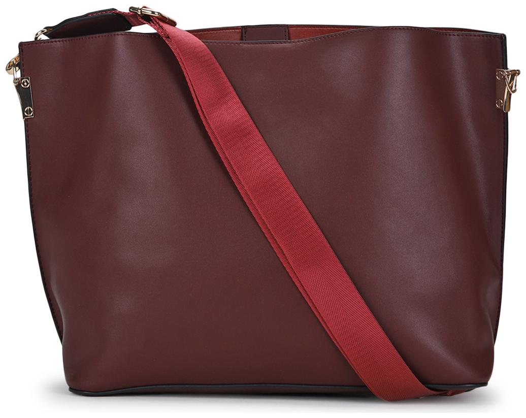 

Truffle Collection Brown Aubergine Tote Bag