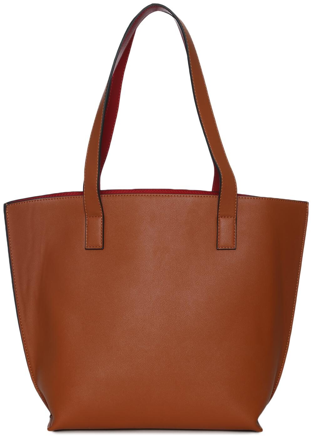 

Truffle Collection Women Solid PU - Tote Bag Tan