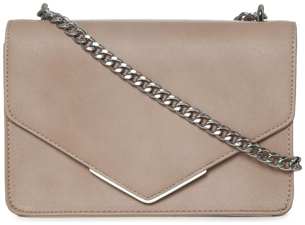 

Truffle Collection Pink PU Solid Sling Bag