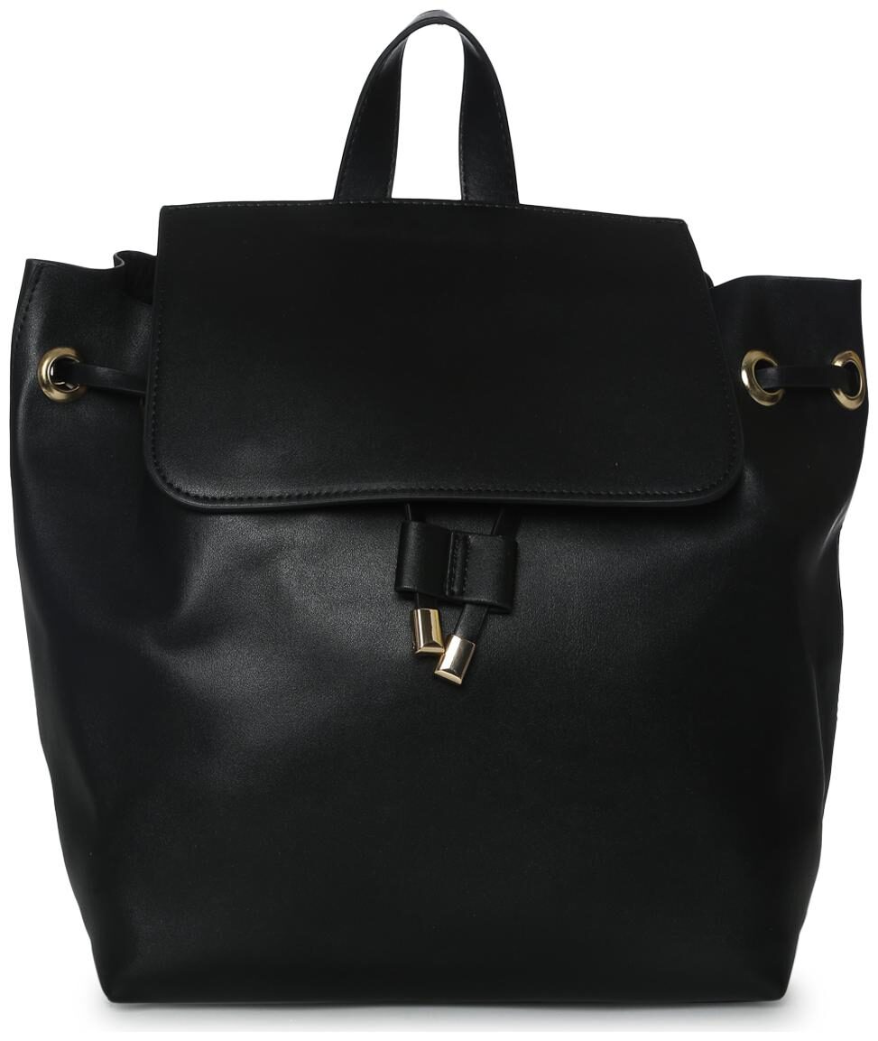

Truffle Collection Black PU Backpack