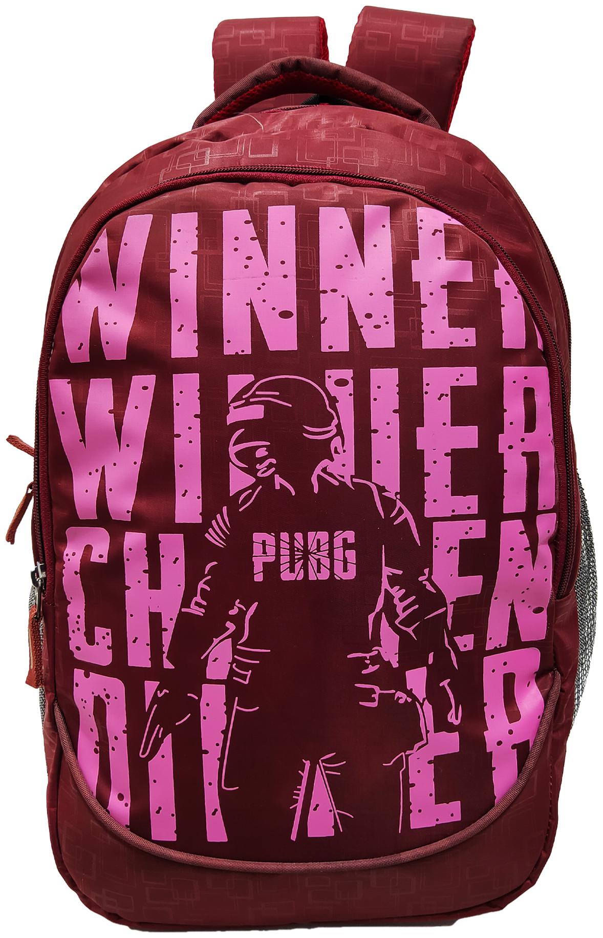 

TRUNKIT Maroon Polyester Backpack