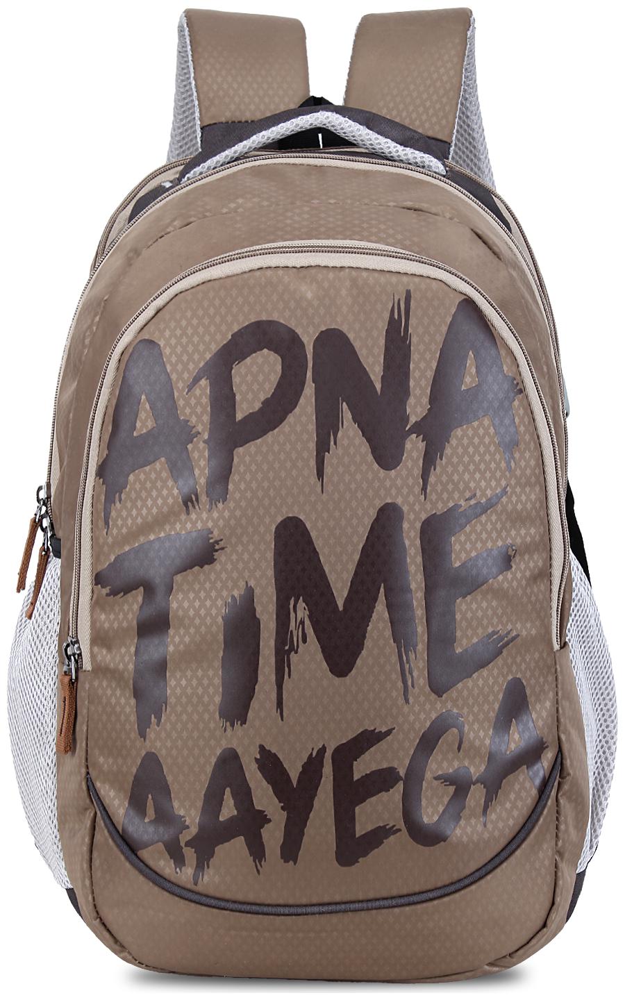

TRUNKIT Gold Polyester Backpack