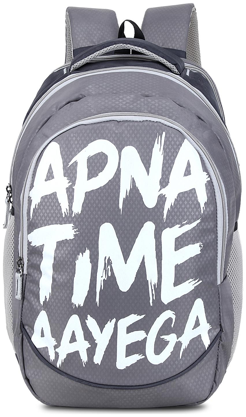 

TRUNKIT Grey Polyester Backpack