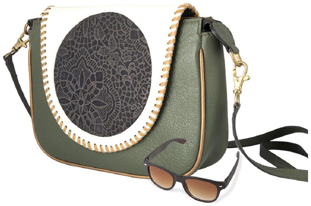 

trysco GENUINE LEATHER SLING BAG BOH 1016 W additional glares
