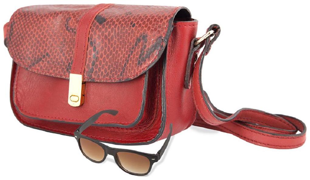 

trysco GENUINE LEATHER SLING BAG AMI 1009 R additional glares