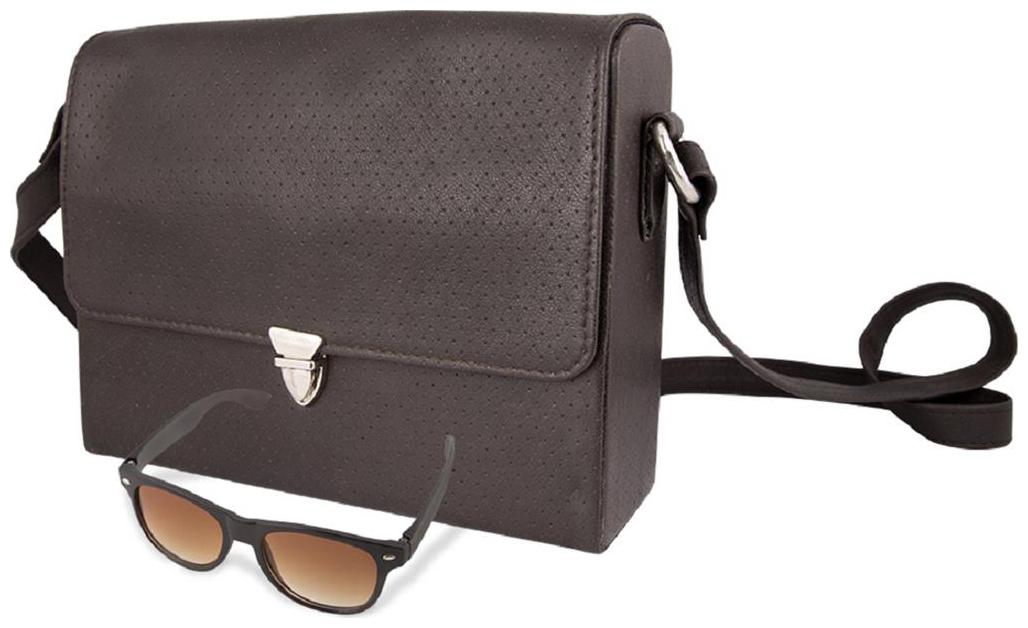 

trysco GENUINE LEATHER SLING BAG BOX 1012 BR additional glares