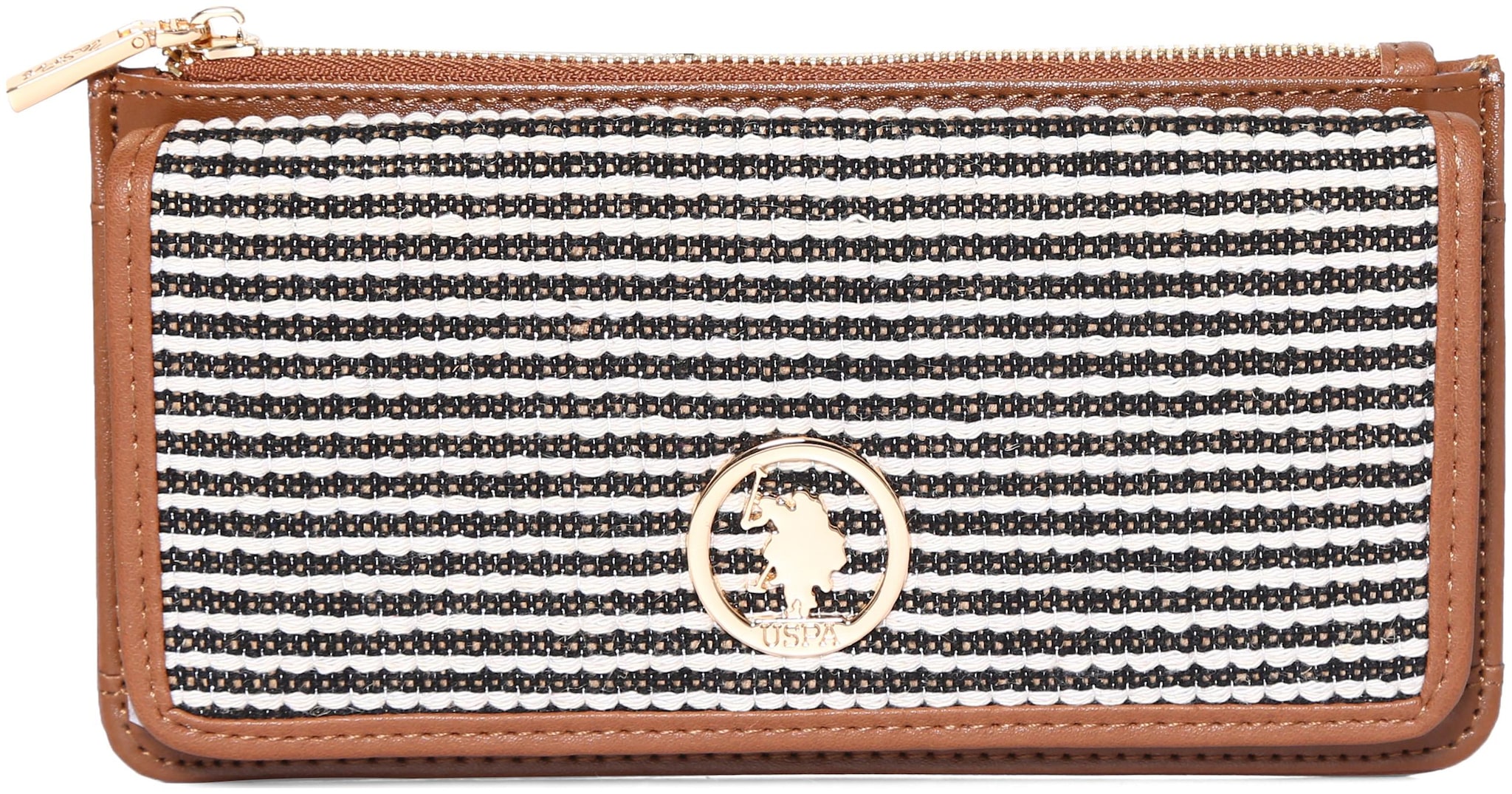 

U S Polo Assn Women Brown Cotton Wallet