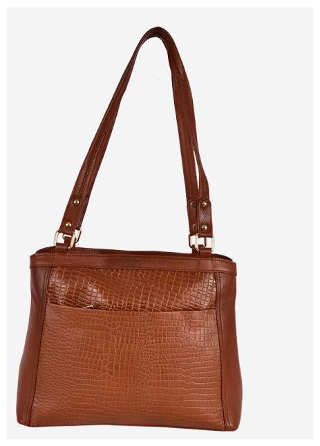 

Umiko Tan Leather Tote Bag
