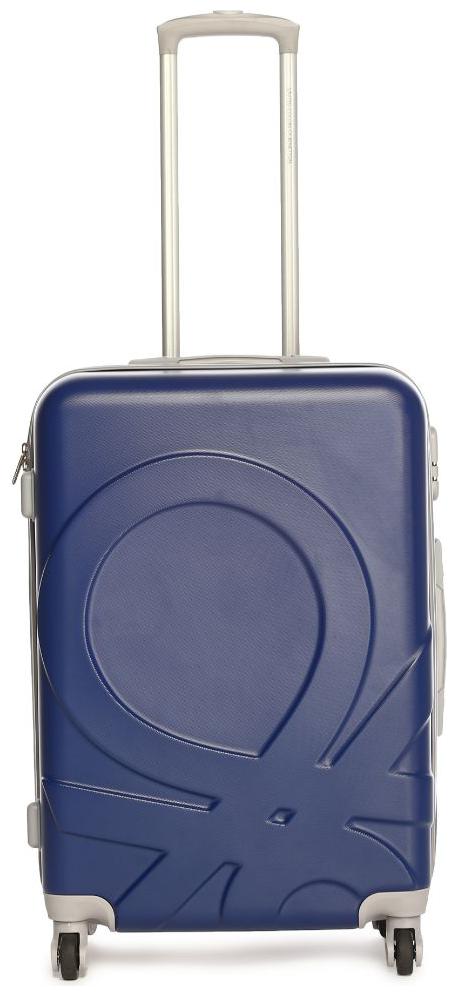 

United Colors Of Benetton Medium Size Hard Luggage Bag ( Multi 4 Wheels )