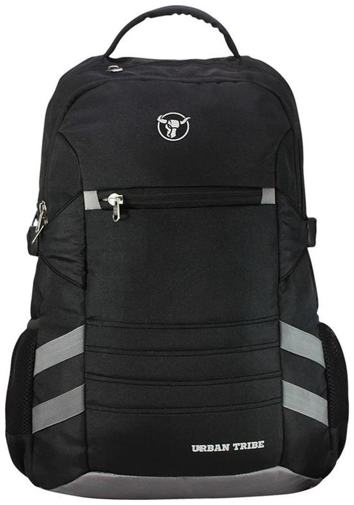 

Urban Tribe Battle Tank 30 Litres Black Laptop Backpack with Chest Strap Lock Feature - 15 6 Inch