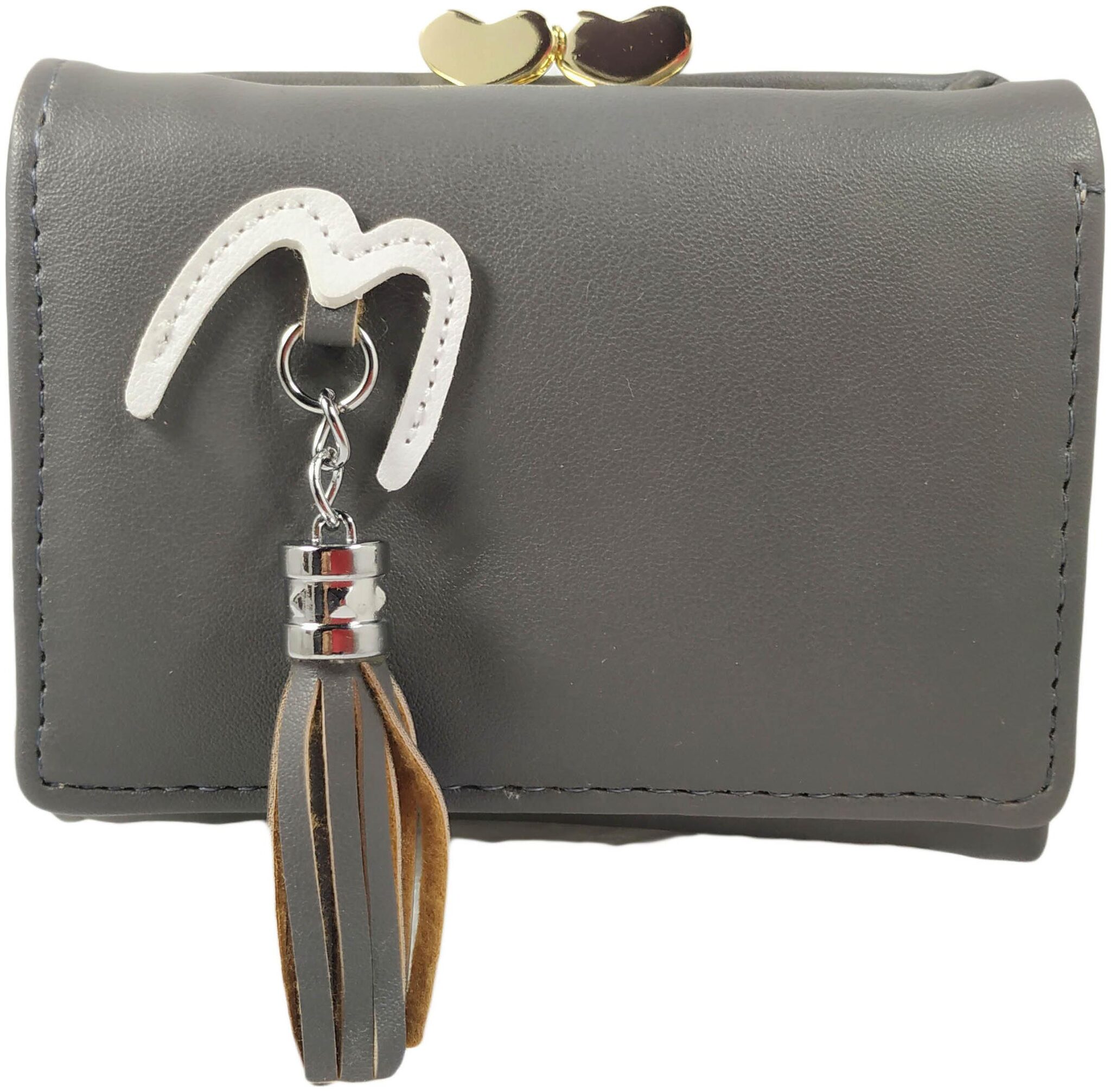 

Valerie Women Grey Leather Wallet