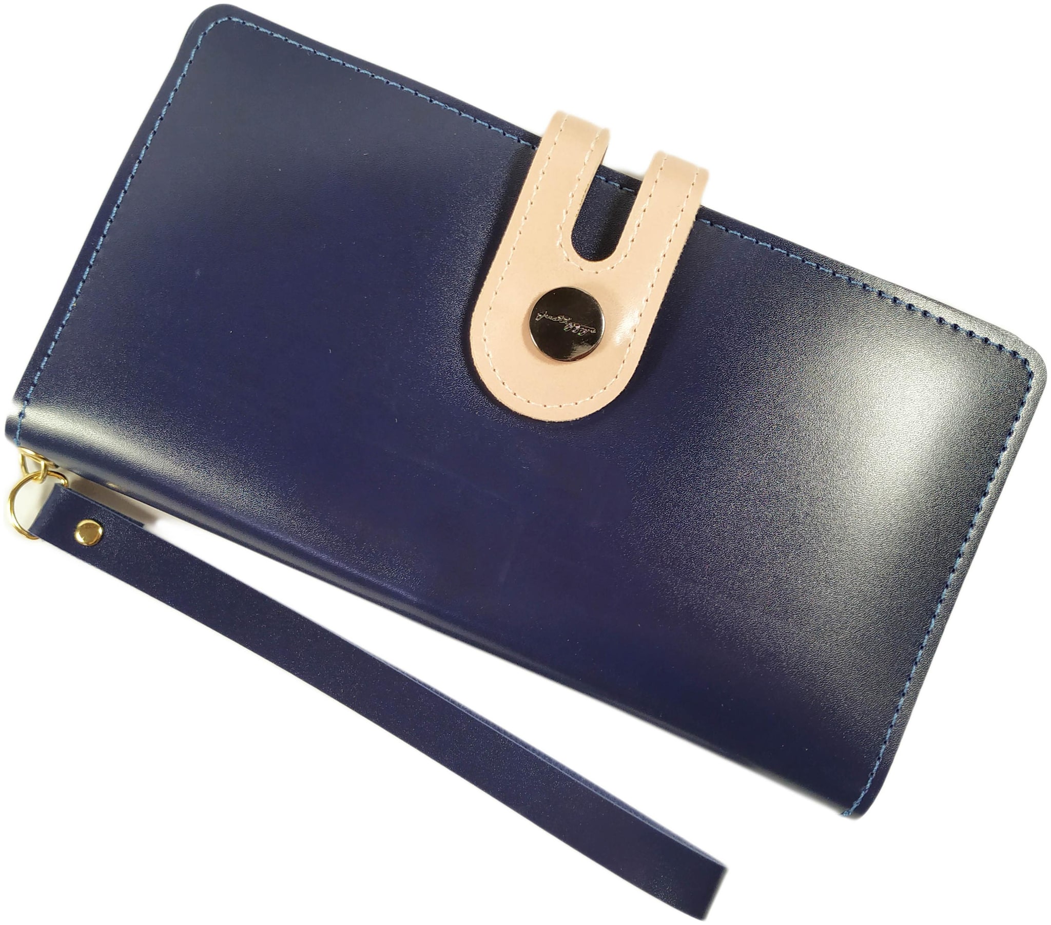 

Valerie Women Blue Leather Wallet