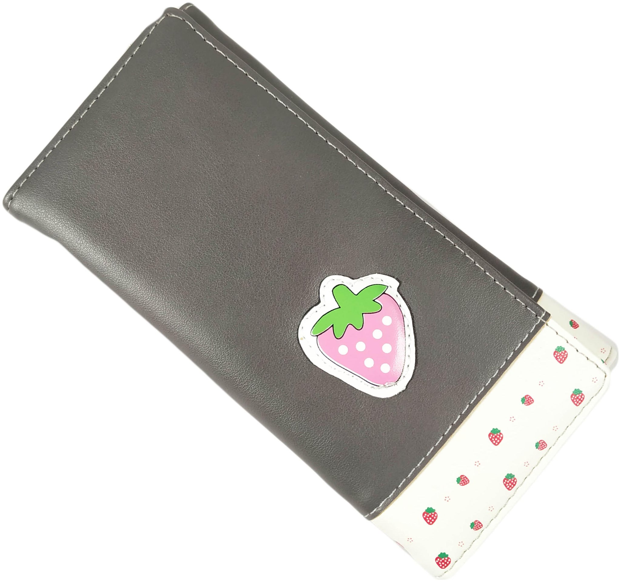

Valerie Women Grey Leather Wallet