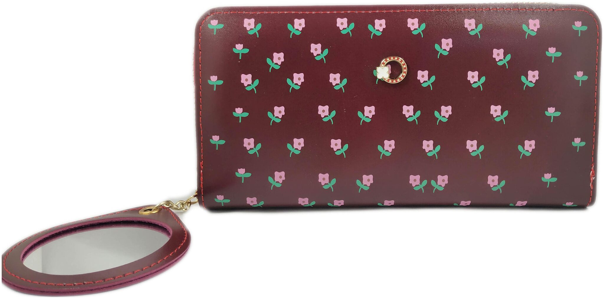 

Valerie Women Red Leather Wallet