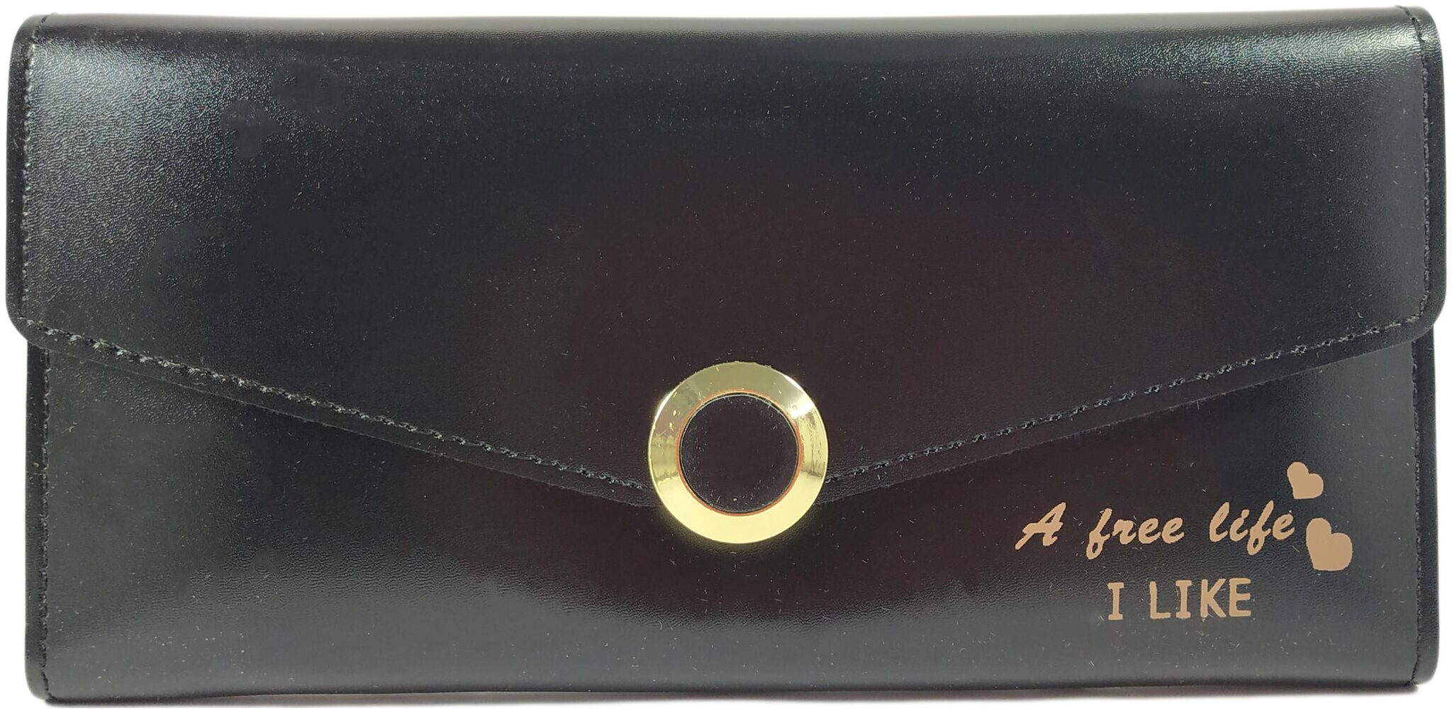 

Valerie Women Black Leather Clutch