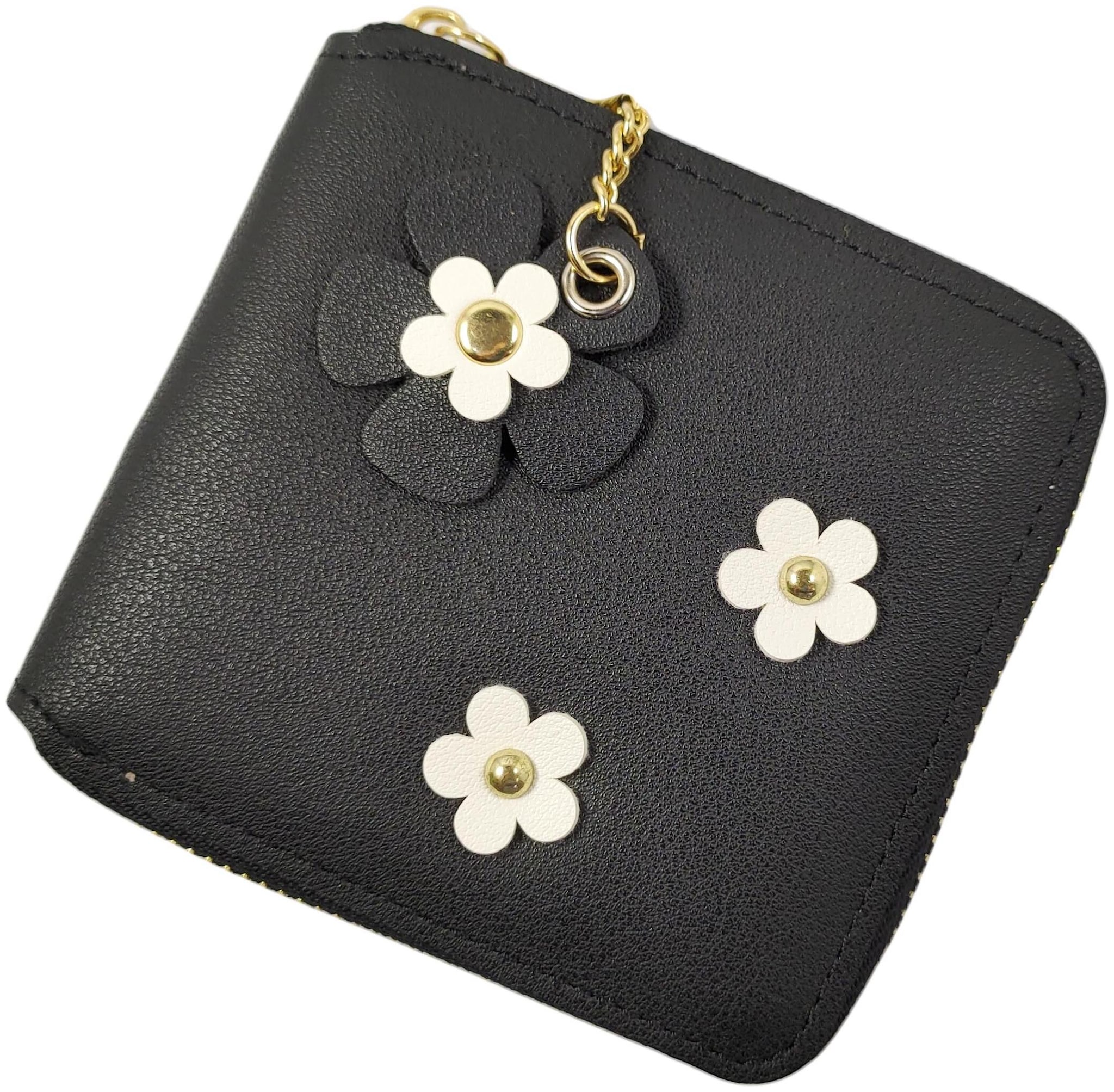 

Valerie Women Black Leather Wallet