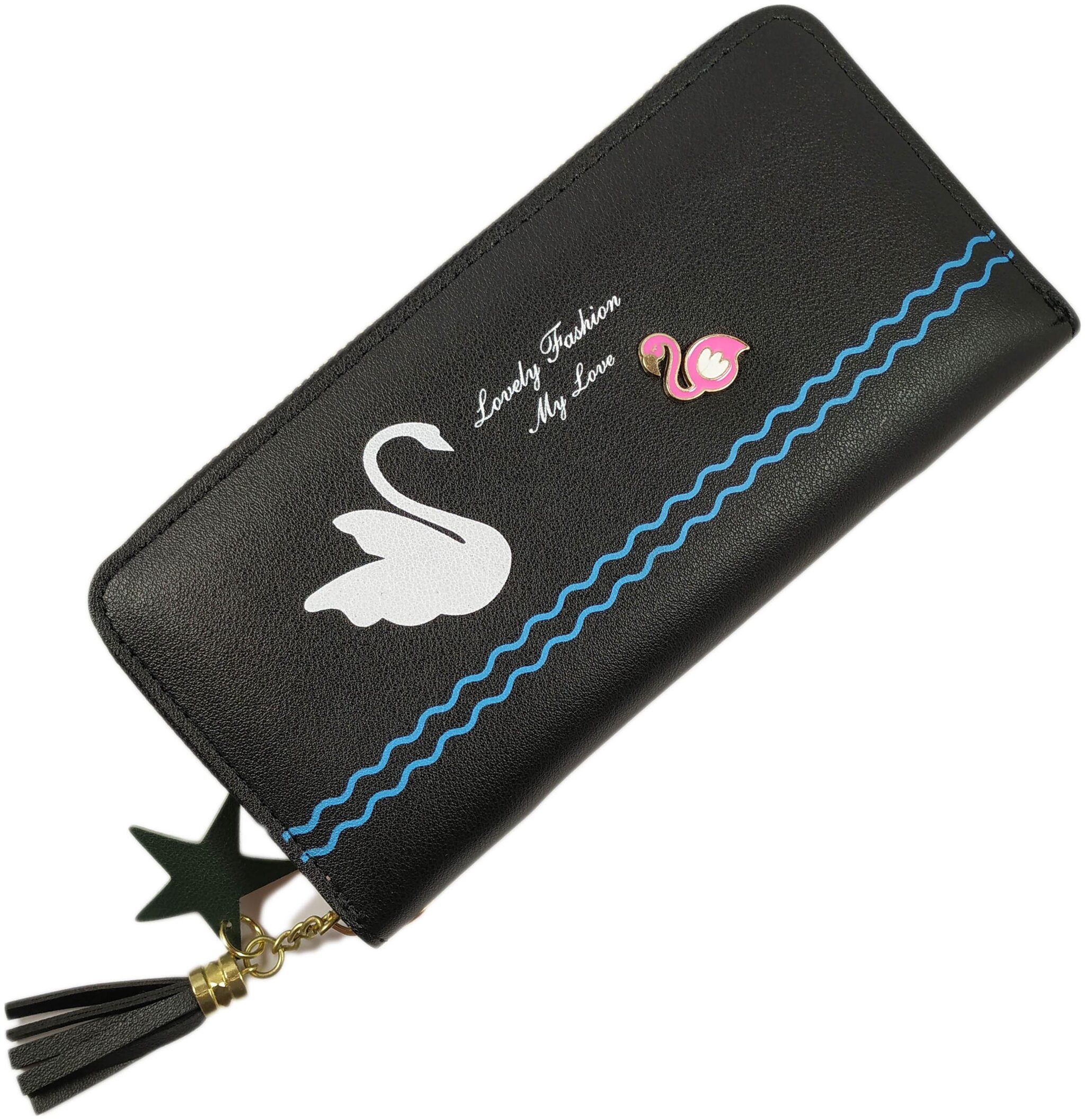 

Valerie Women Black Leather Wallet