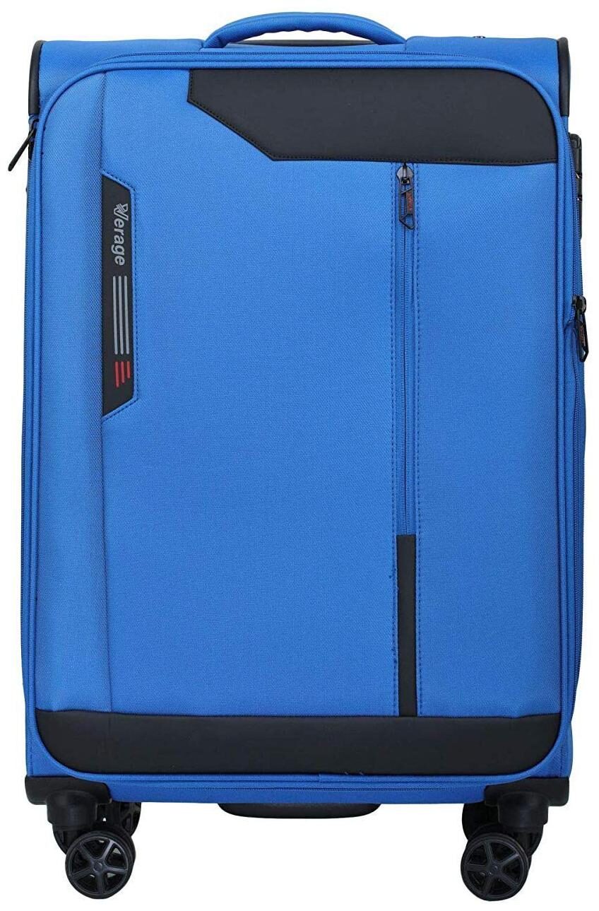 

Verage Cambridge Cabin Size Soft Luggage Bag ( Blue 8 Wheels )