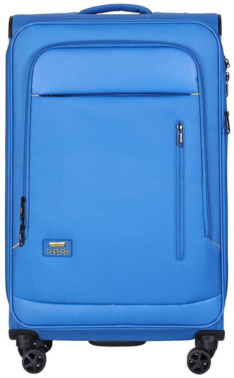 

Verage Derby Large Size Soft Luggage Bag ( Blue 8 Wheels )