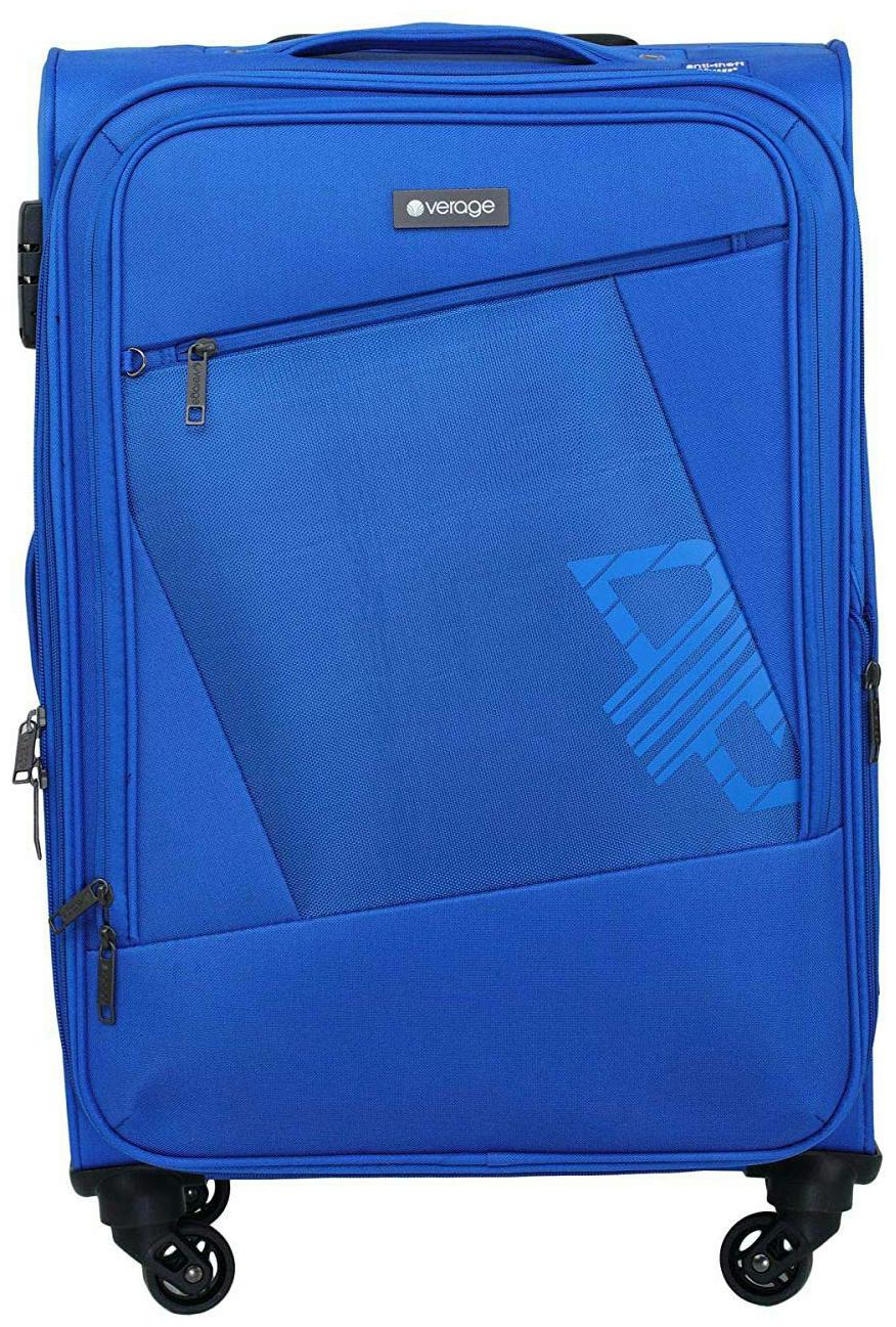 

Verage Falcon 9 Cabin Size Soft Luggage Bag ( Blue 4 Wheels )