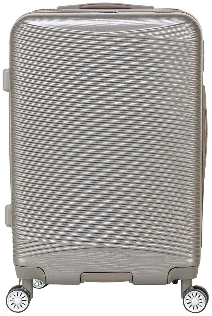 

Verage Firestone Large Size Hard Luggage Bag ( Grey 8 Wheels )