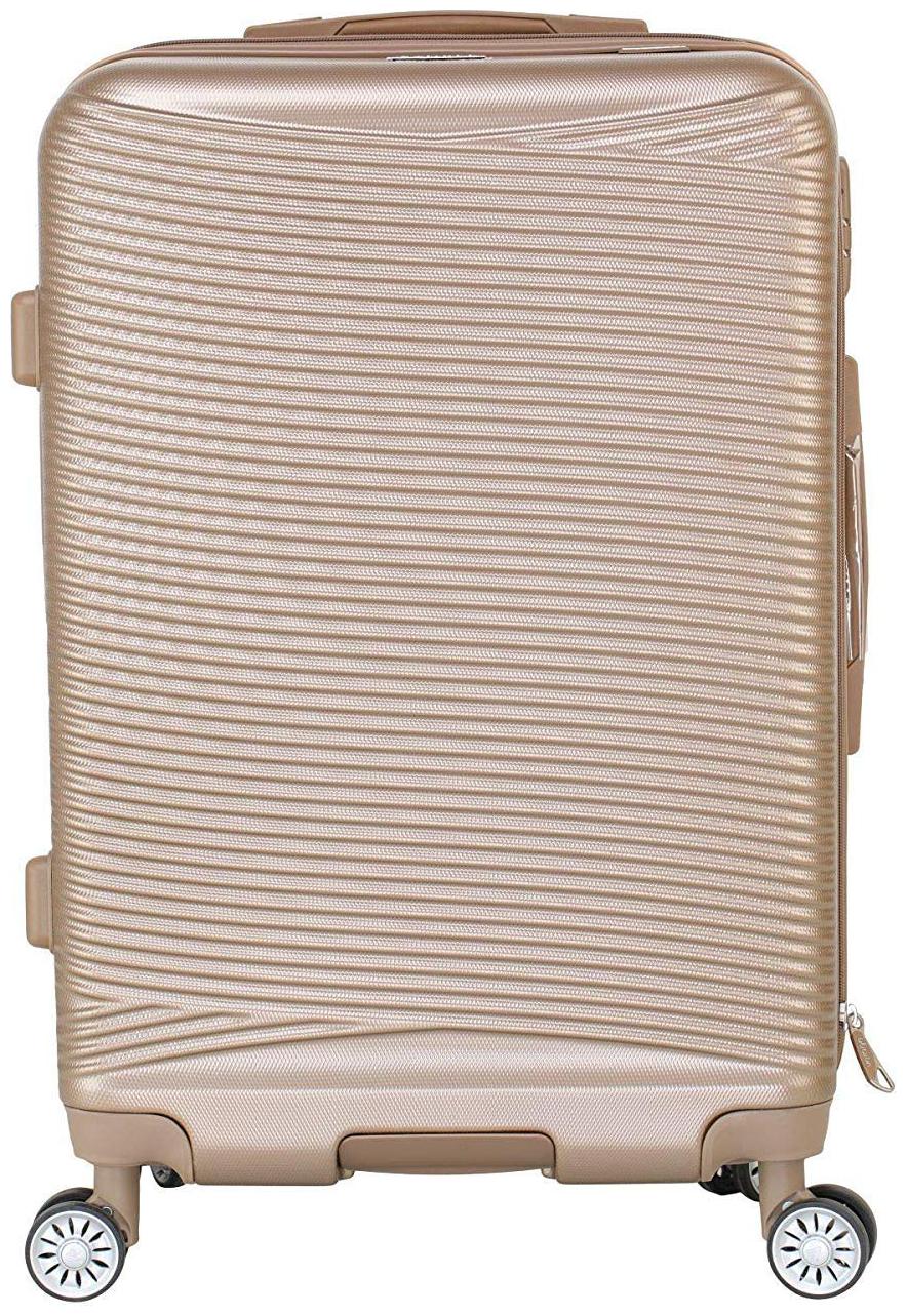

Verage Firestone Medium Size Hard Luggage Bag ( Beige 8 Wheels )