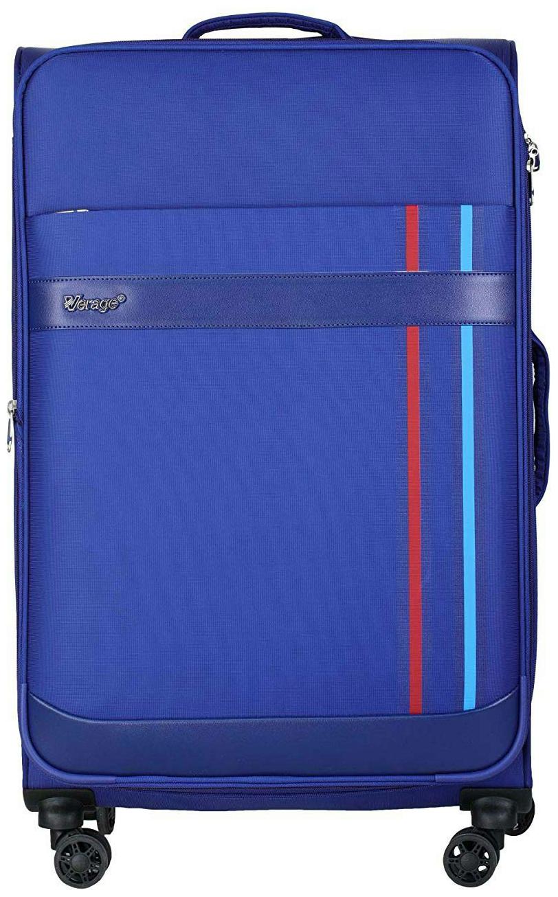 

Verage Pheonix Large Size Soft Luggage Bag ( Blue 8 Wheels )