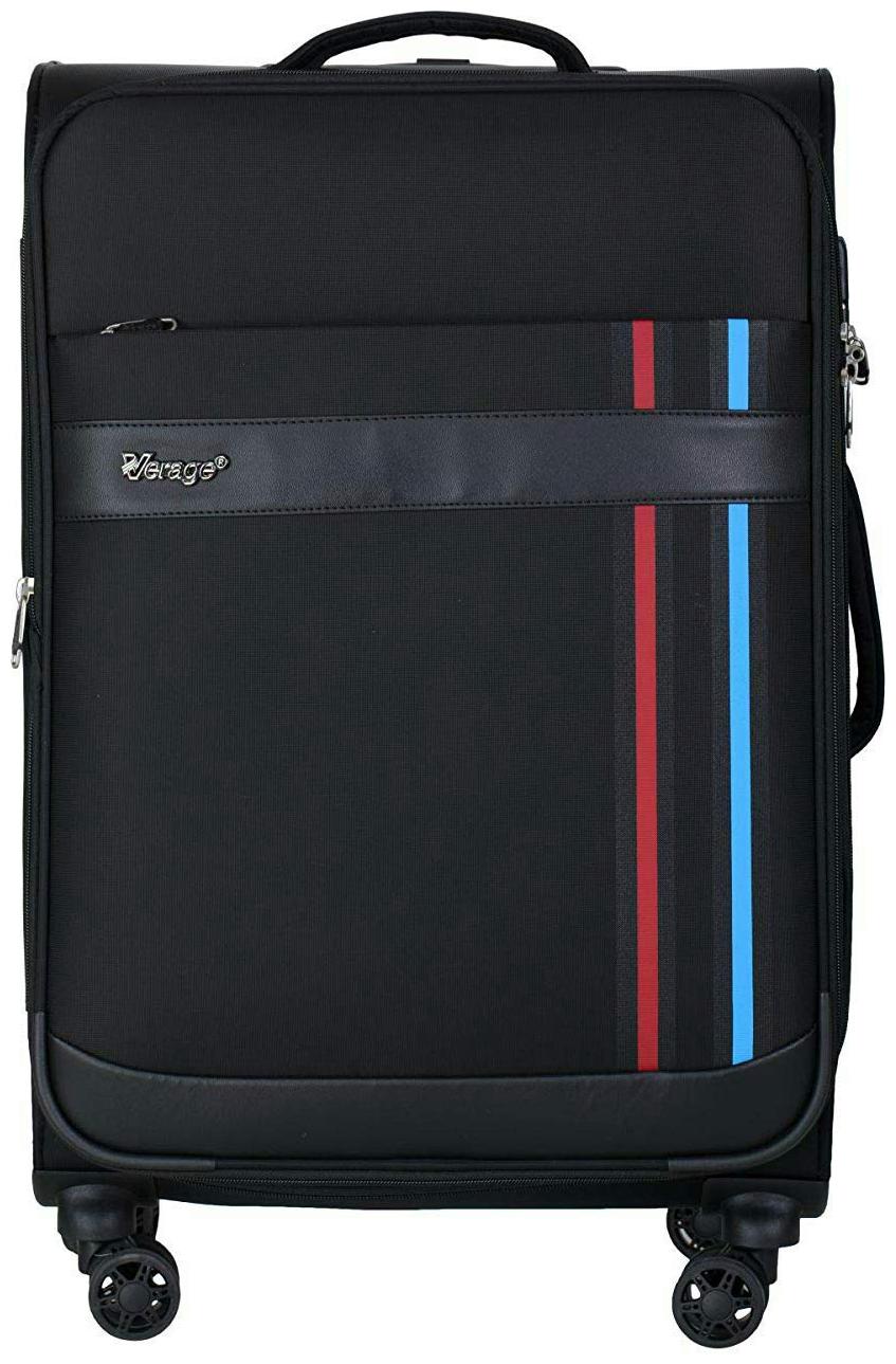 

Verage Pheonix Medium Size Soft Luggage Bag ( Black 8 Wheels )