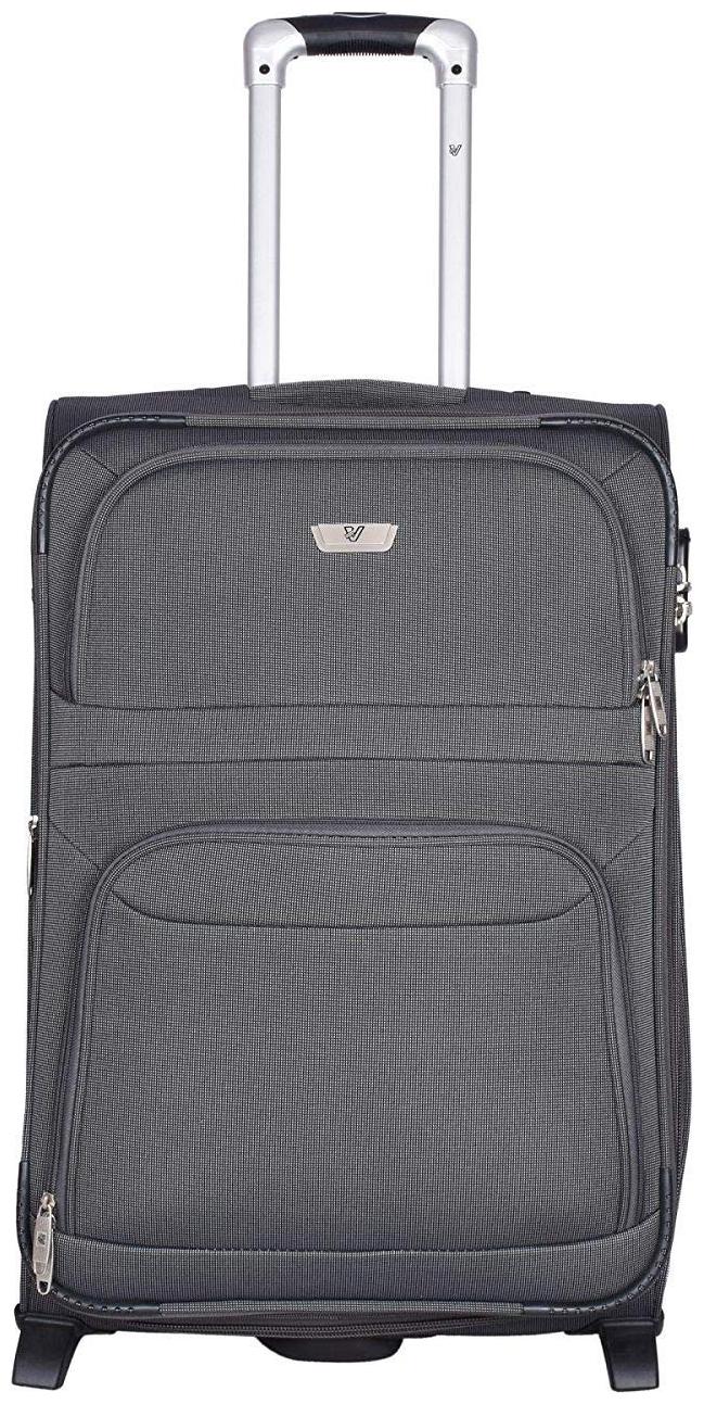 

Verage Polo Large Size Soft Luggage Bag ( Grey 2 Wheels )