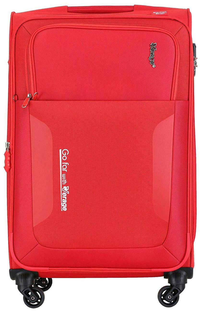 

Verage Primus Cabin Size Soft Luggage Bag ( Red 4 Wheels )