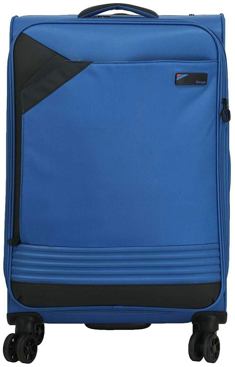 

Verage Skyline Medium Size Soft Luggage Bag ( Blue 8 Wheels )