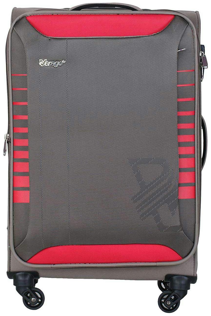 

Verage Stardust Large Size Soft Luggage Bag ( Grey 4 Wheels )