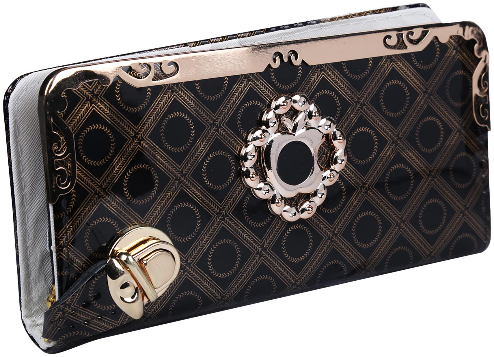 

VHPQ Trending Stylish Easy to Carry Beautiful Black Wallets